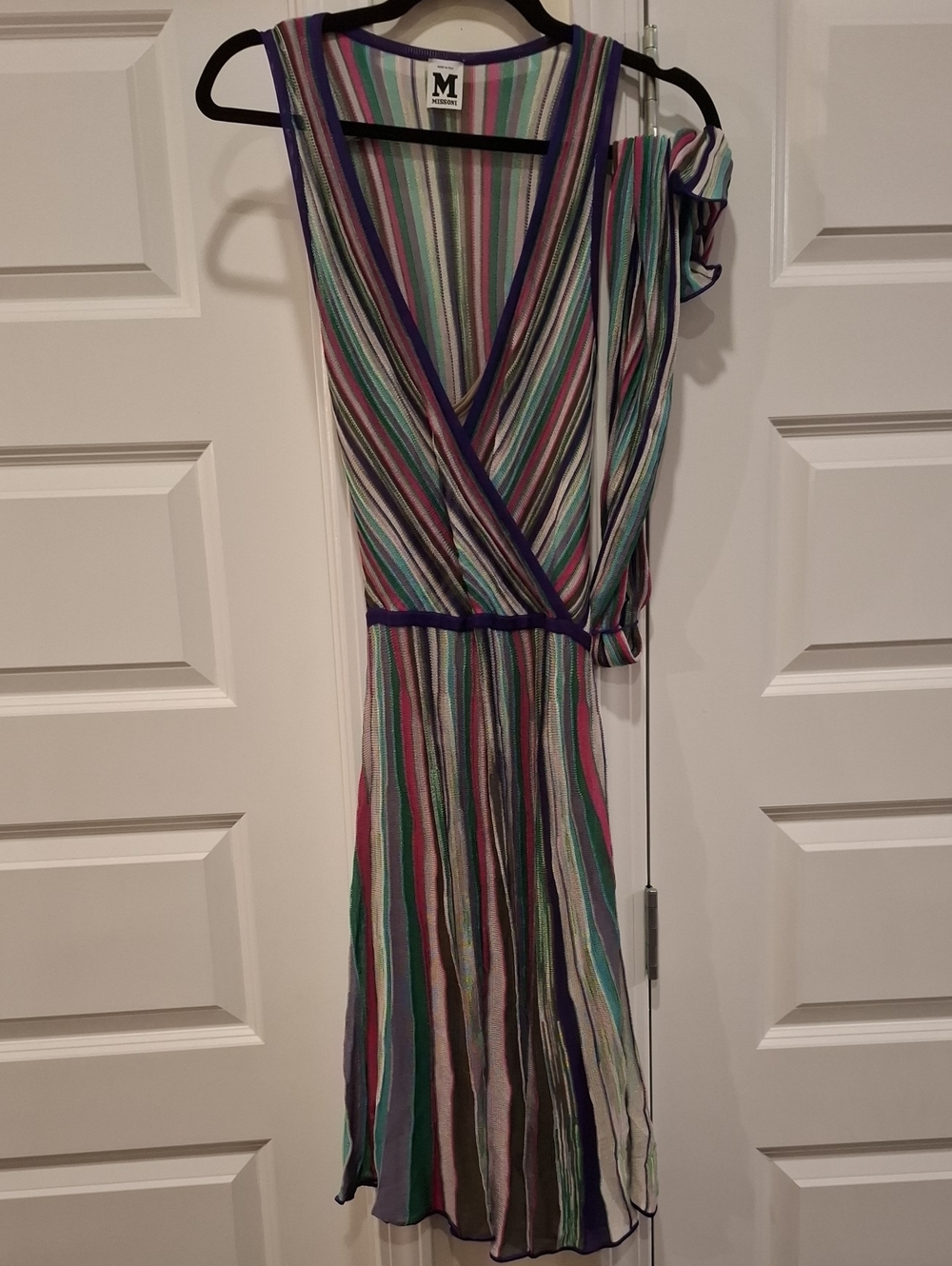 M Missoni Striped Stretchy Dress Size US 6